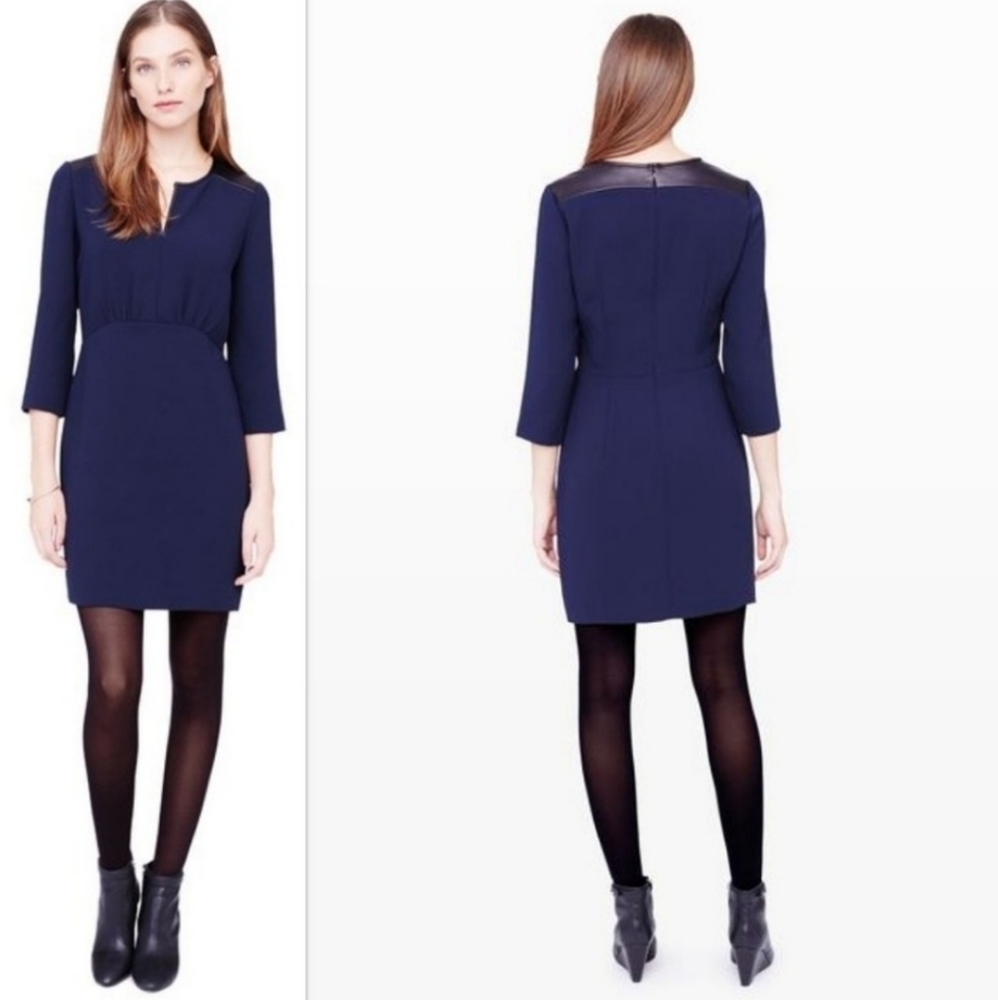 Club Monaco Navy Mini Dress